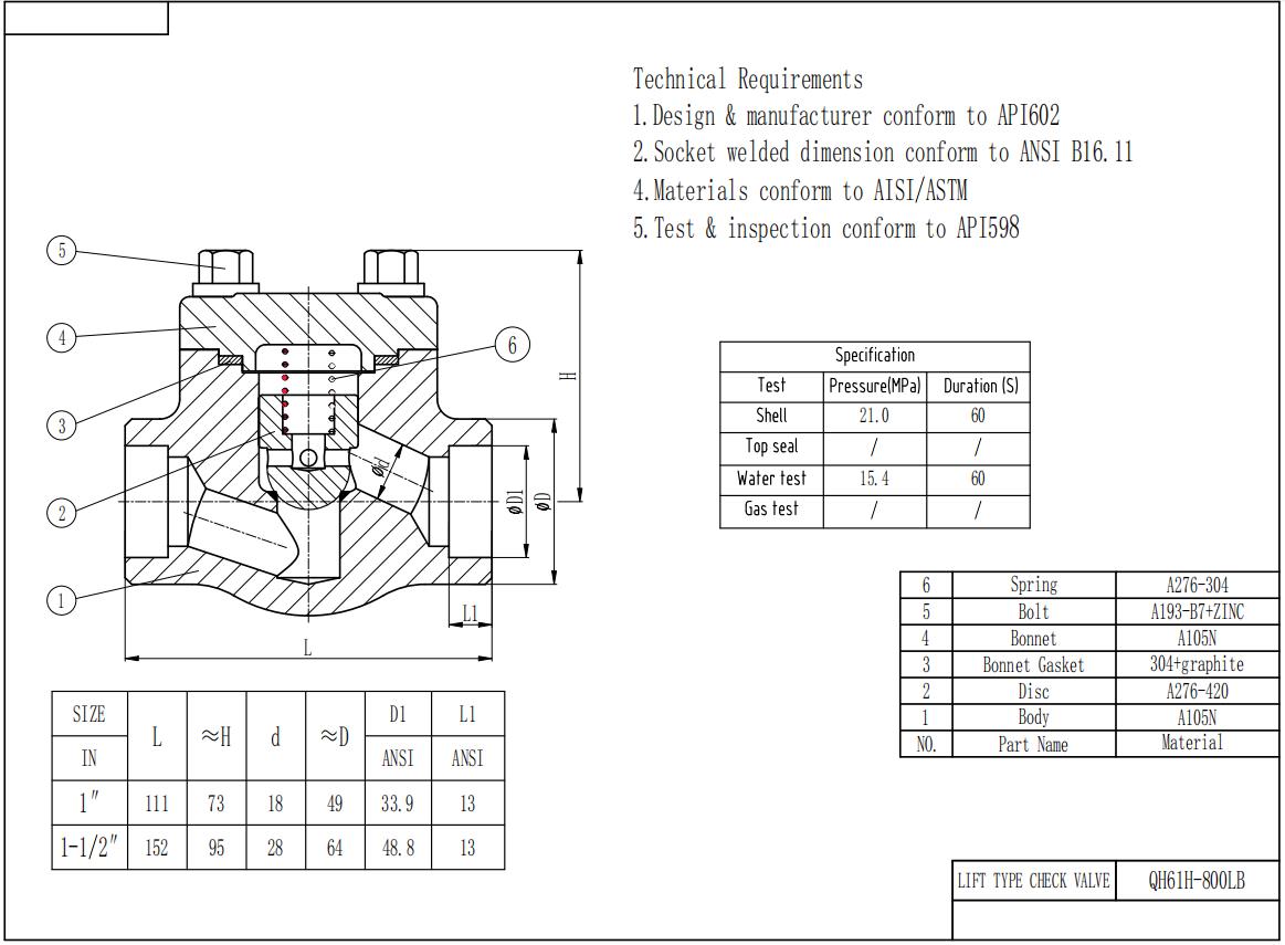 H61H-800LB-SW-A105N